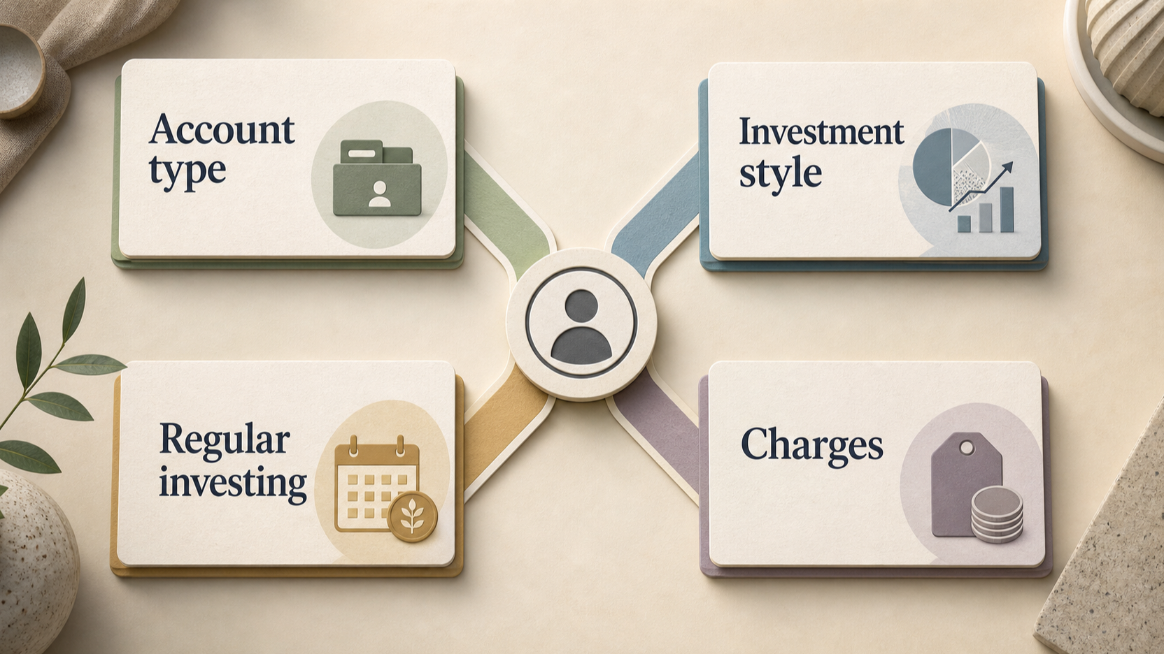 Editorial illustration for AJ Bell vs Hargreaves Lansdown: Fees, Accounts and Service Compared